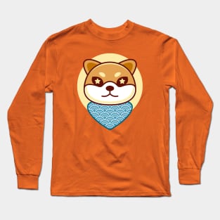 Cute Shiba Inu Long Sleeve T-Shirt